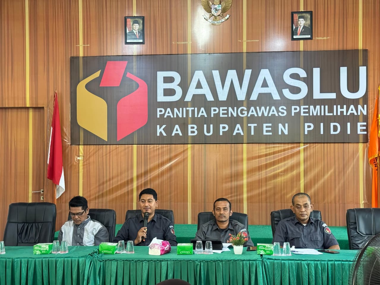Dokumentasi kegiatan Sosialisasi Kepemiluan bersama PPUAD