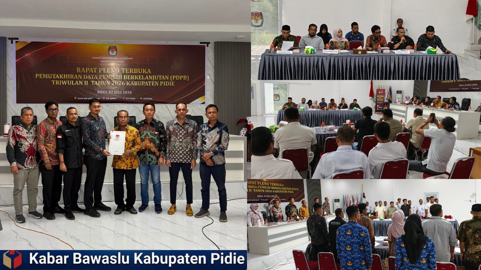 Dokumentasi Pelaksanaan Rapat Pleno PDPB Triwulan II tahun 2026
