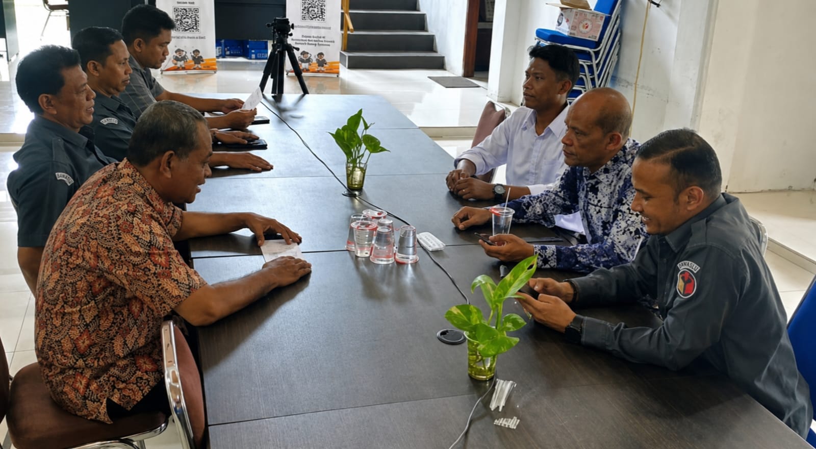 Bawaslu Kabupaten Pidie Terima Mahasiswa Magang Unigha