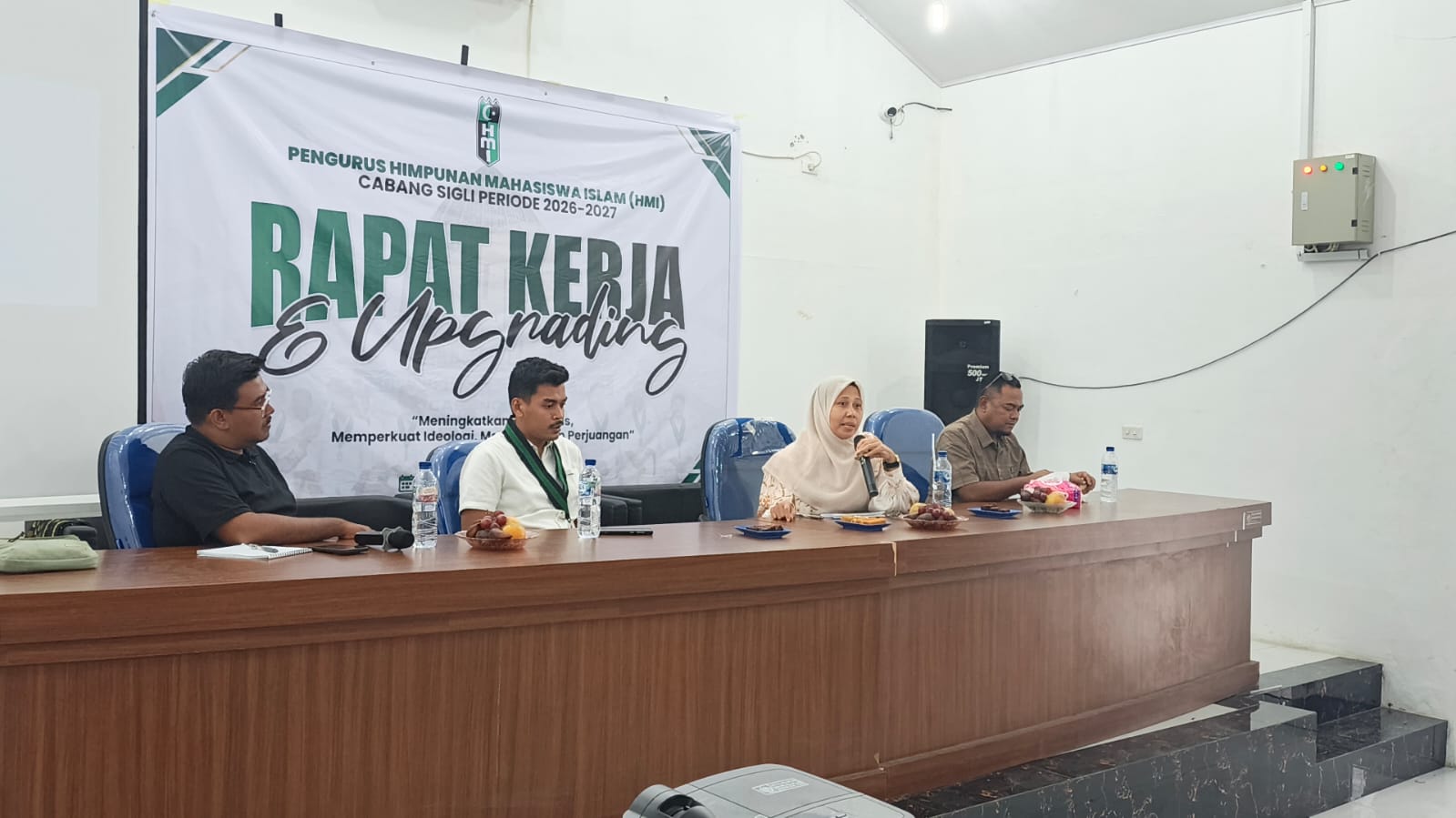 Nelliyana Jadi Pemateri di Kegiatan Upgrading HMI Cabang Sigli