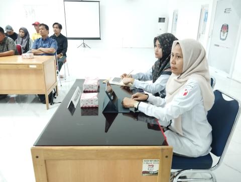 Nelliyana dalam pelaksanaan rapat PDPP