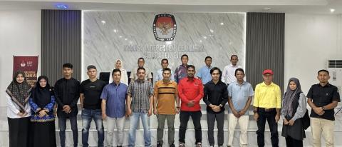 Foto bersama setelah rapat PDPP secara berkelanjutan 