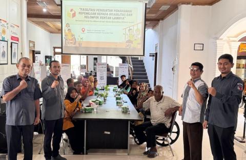 Dokumentasi kegiatan Sosialisasi Kepemiluan bersama PPUAD