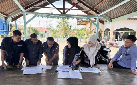 Pelaksanaan Uji Petik di Kecamatan Mutiara
