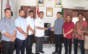 Panitia Pengawas Pemilihan  Kabupaten Pidie melakukan koordinasi dengan Bapak Pj Bupati Pidie