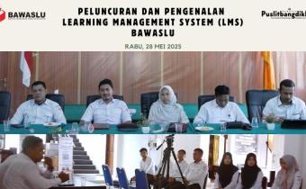 PELUNCURAN LMS-Panwaslih Kabupaten Pidie turut serta mengikuti pelaksanaan peluncuran LMS, Rabu(28/5/2025).