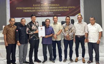 Dokumentasi Rapat Pleno PDPB Triwulan I tahun 2026