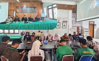 Dokumentasi Kick Off Pengembangan Pusat Pendidikan dan Pelatihan Pengawasan Pemilu Partisipatif Tahun 2026