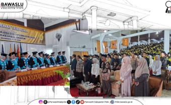 dokumentasi Nelliyana menghadiri wisuda Unigha