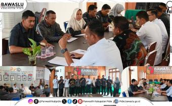 Koordinasi bersama KIP terkait Pemutakhiran Data Partai Politik secara Berkelanjutan melalui SIPOL. Senin (25 Mei 2026)