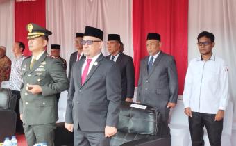Pimpinan Bawaslu Kabupaten Pidie Menghadiri HUT Bhayangkara